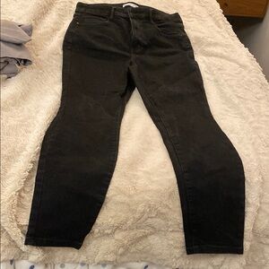 Nine West Black Ankle Cropped Jeans